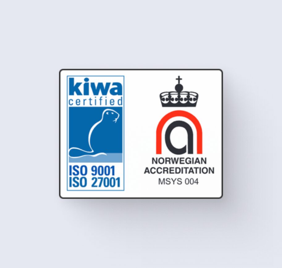 Image of the ISO certificates